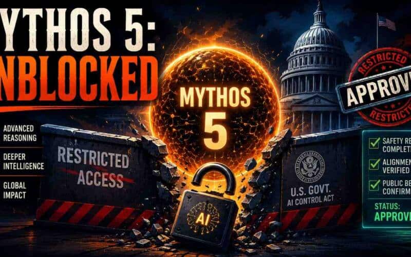 Mythos 5 AI model released to trusted US partners after government export block lifted